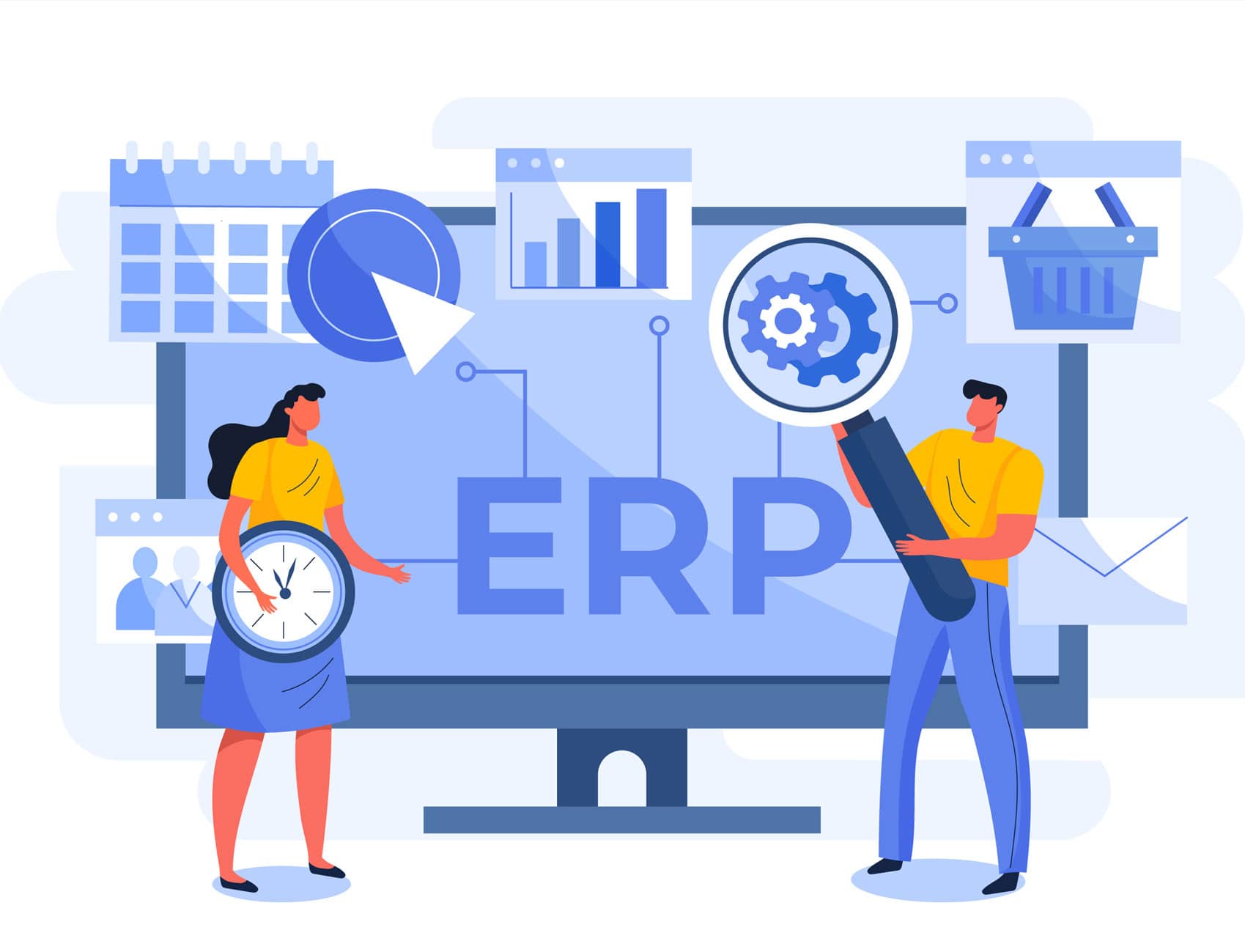 Cogeferm : Illustration de la transition ERP