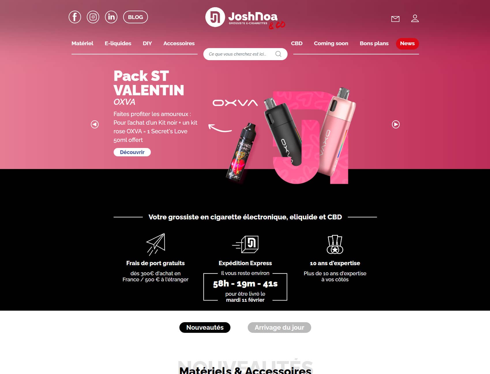 Joshnoa&Co : Page d’accueil