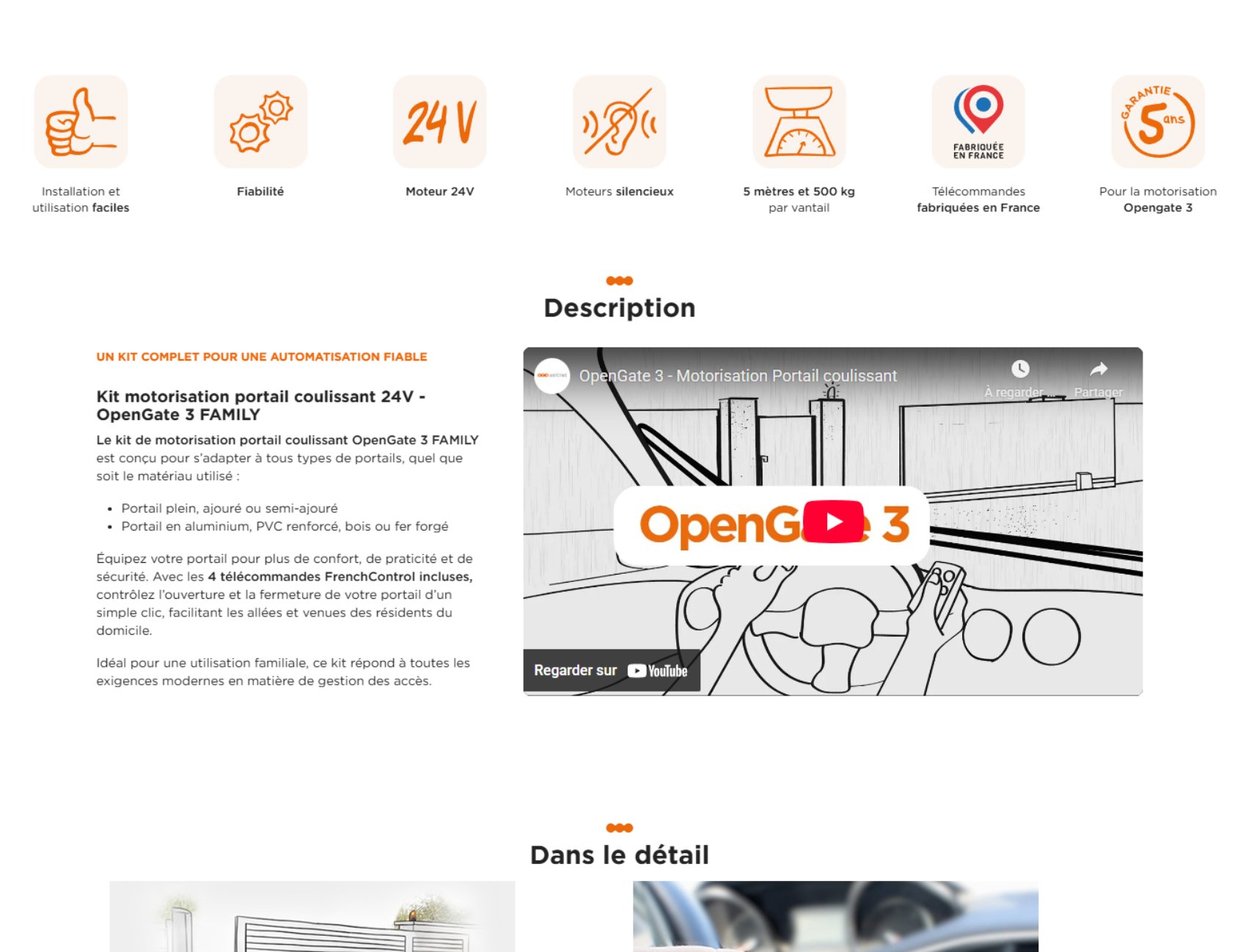 SCS Sentinel : Fiche produit